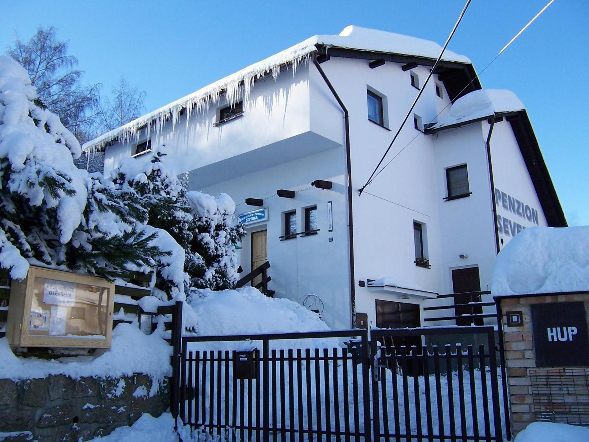 Penzion Severka Smržovka Exteriör bild
